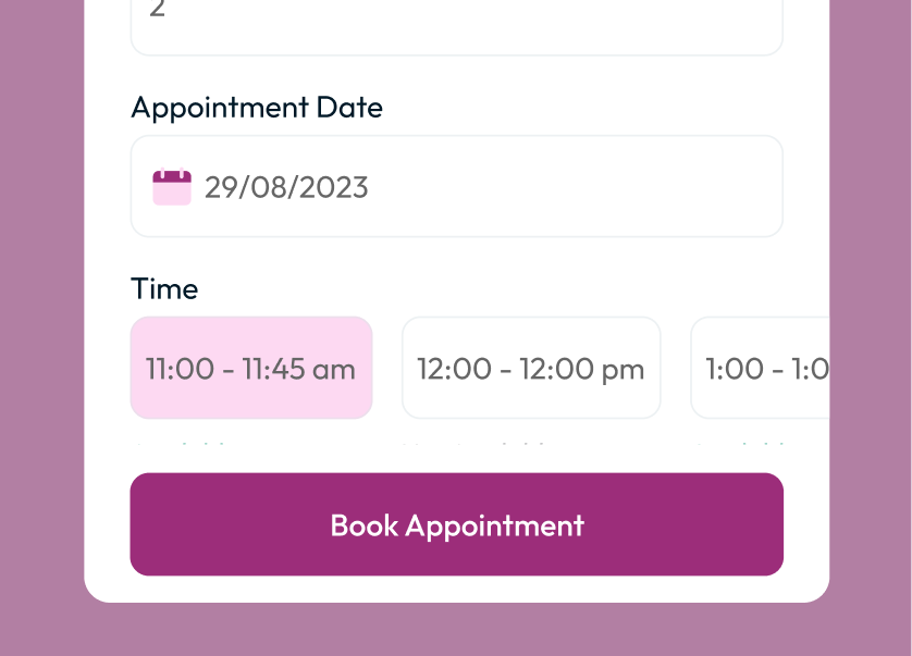 Book Appointment